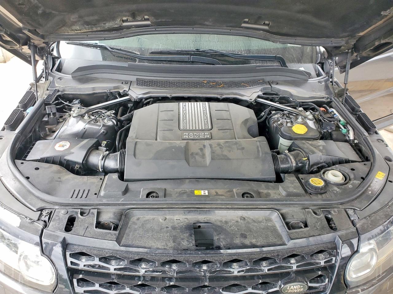 2014 Land Rover Range Rover Sport Autobiography Gray vin: SALWV2EF3EA330553