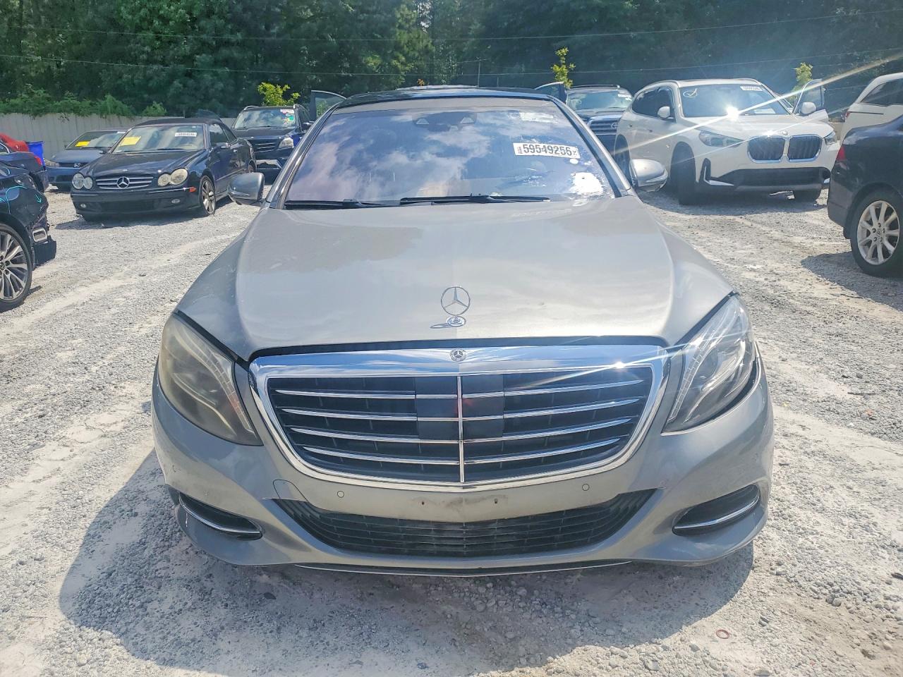 2015 Mercedes-benz S 550 4matic Silver vin: WDDUG8FB4FA118016
