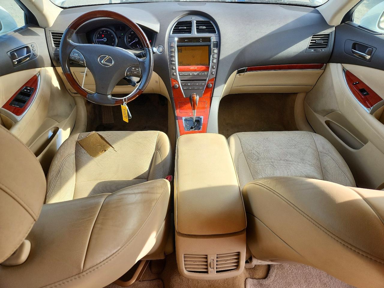 2011 Lexus Es 350 White vin: JTHBK1EG4B2421014