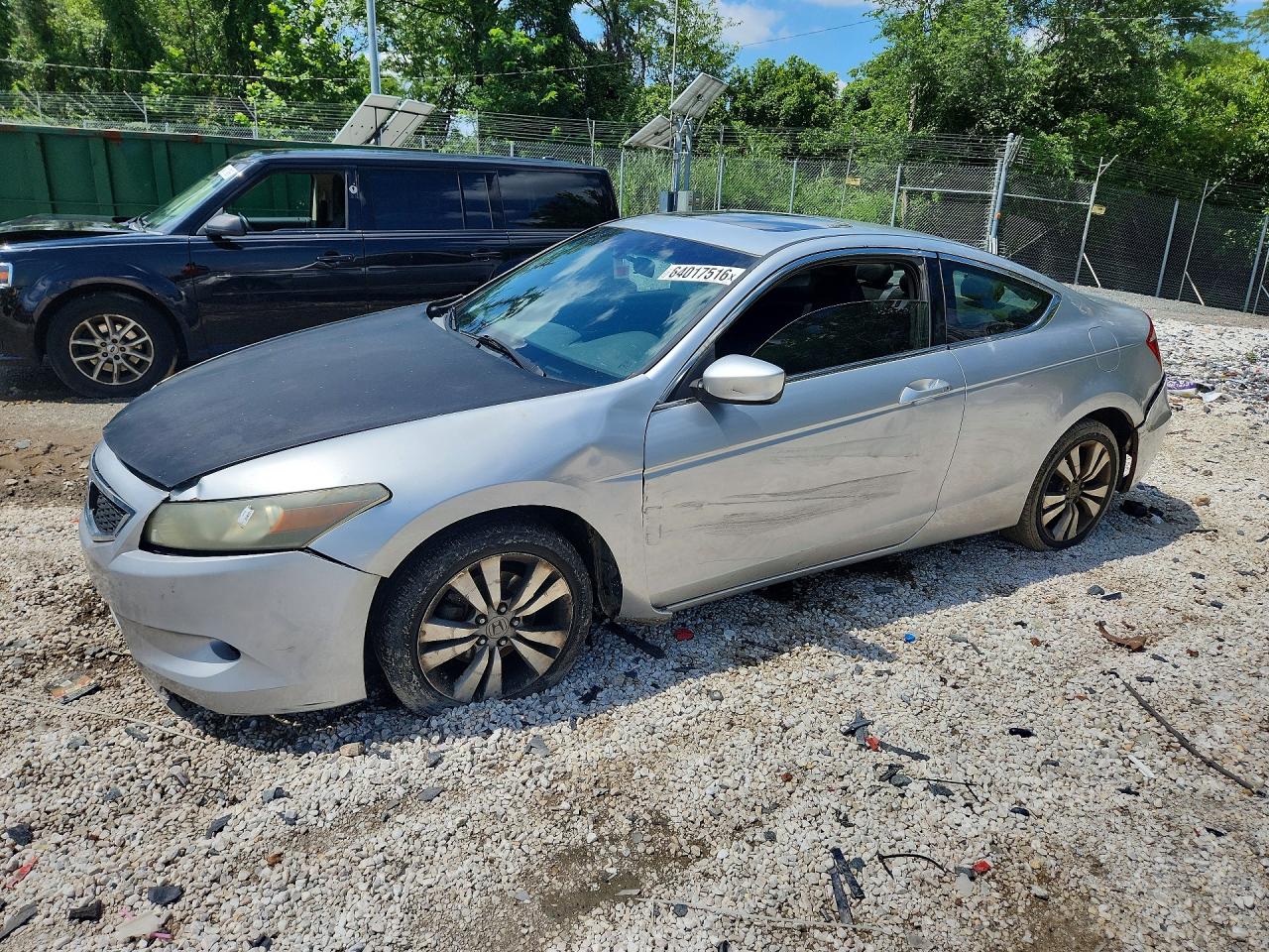 2009 Honda Accord Ex Silver vin: 1HGCS12749A022647
