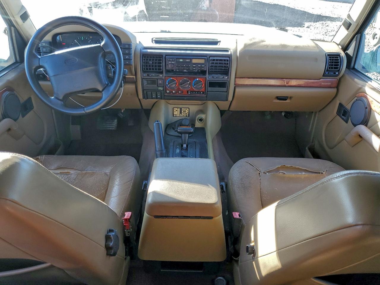 1998 Land Rover Discovery White vin: SALJY1249WA768574