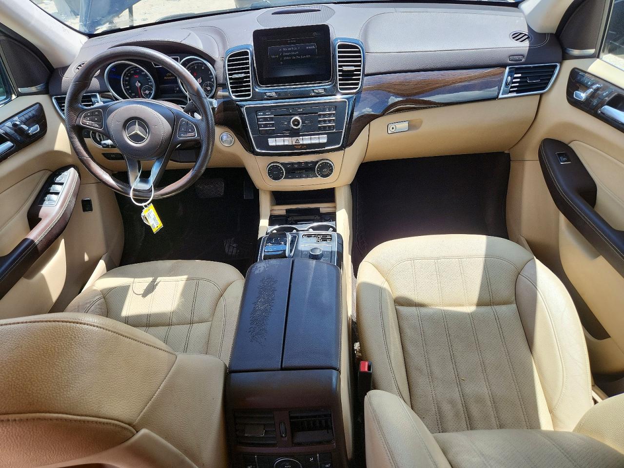 2017 Mercedes-benz Gls 450 4matic Blue vin: 4JGDF6EEXHA829635