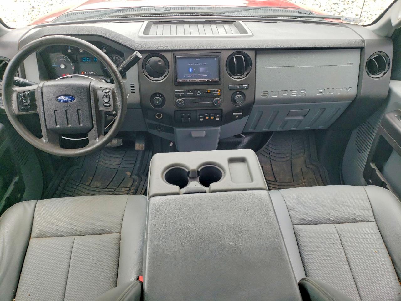 2015 Ford F350 Super Duty Red vin: 1FT8X3B6XFEA67251
