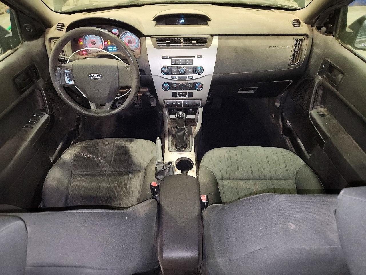 2009 Ford Focus Se Black vin: 1FAHP35N49W200562