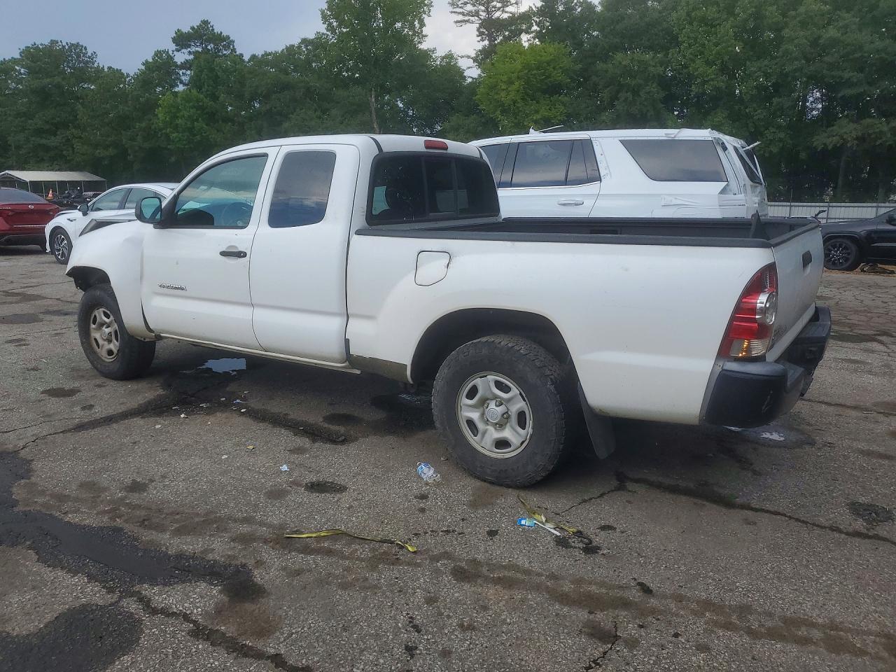 2011 Toyota Tacoma Base White vin: 5TFTX4CNXBX006583