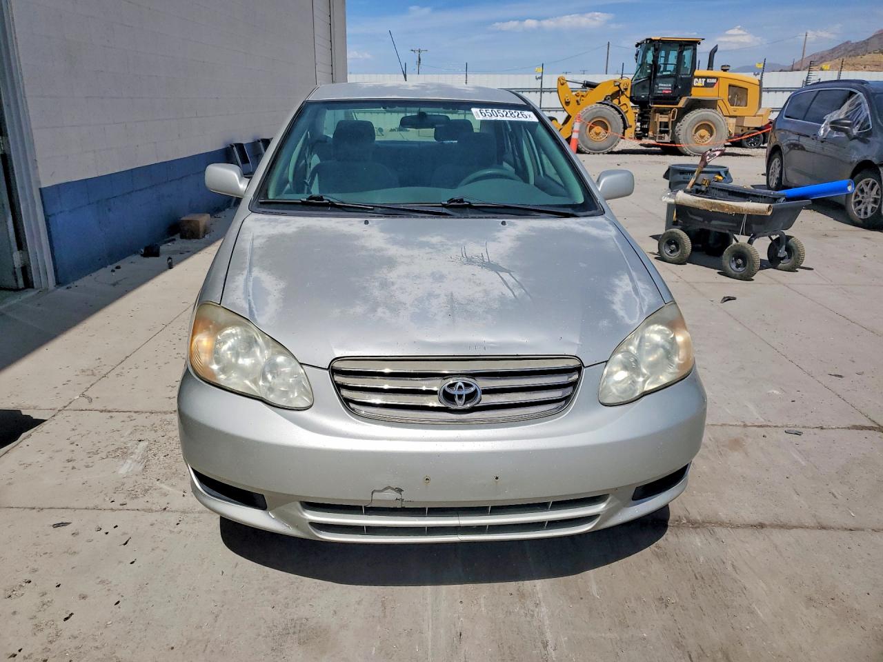 2004 Toyota Corolla Le Silver vin: 1NXBR38E54Z281013