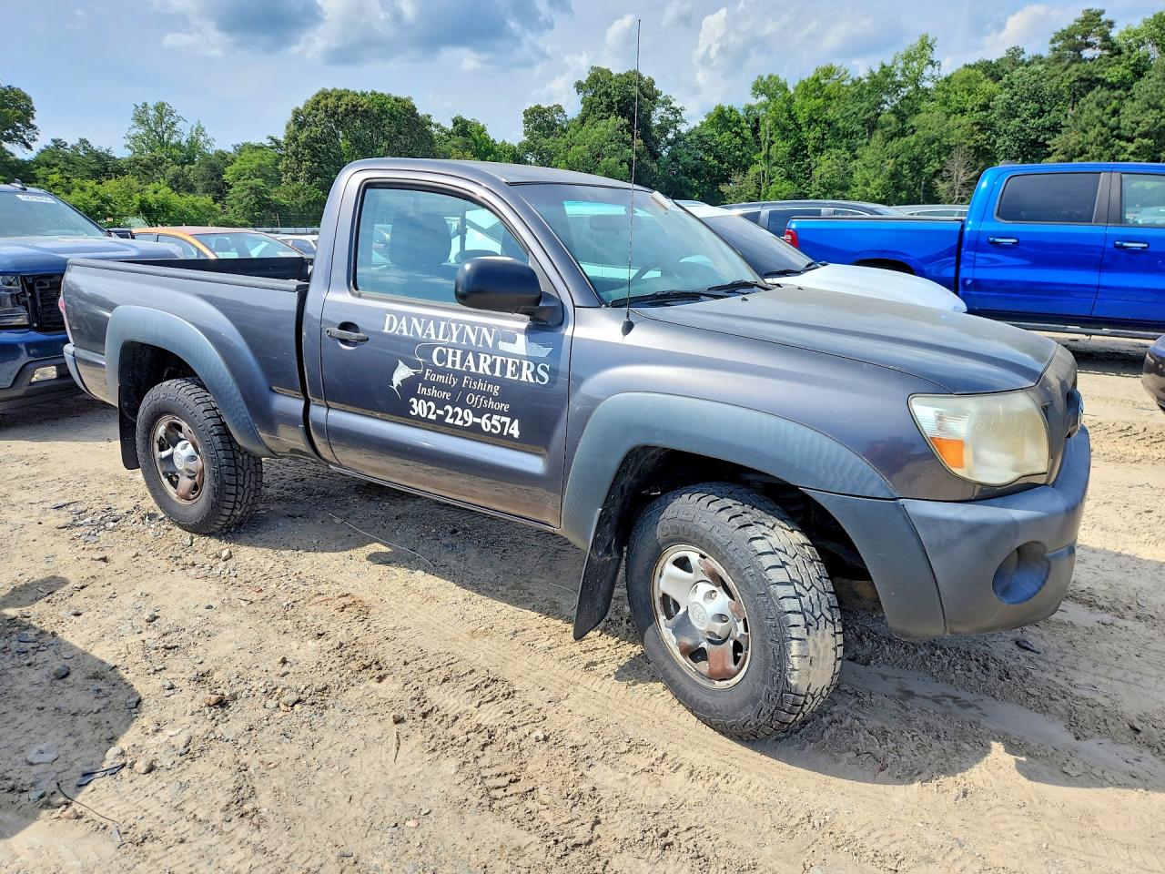 2011 Toyota Tacoma Base Gray vin: 5TFPX4ENXBX003049