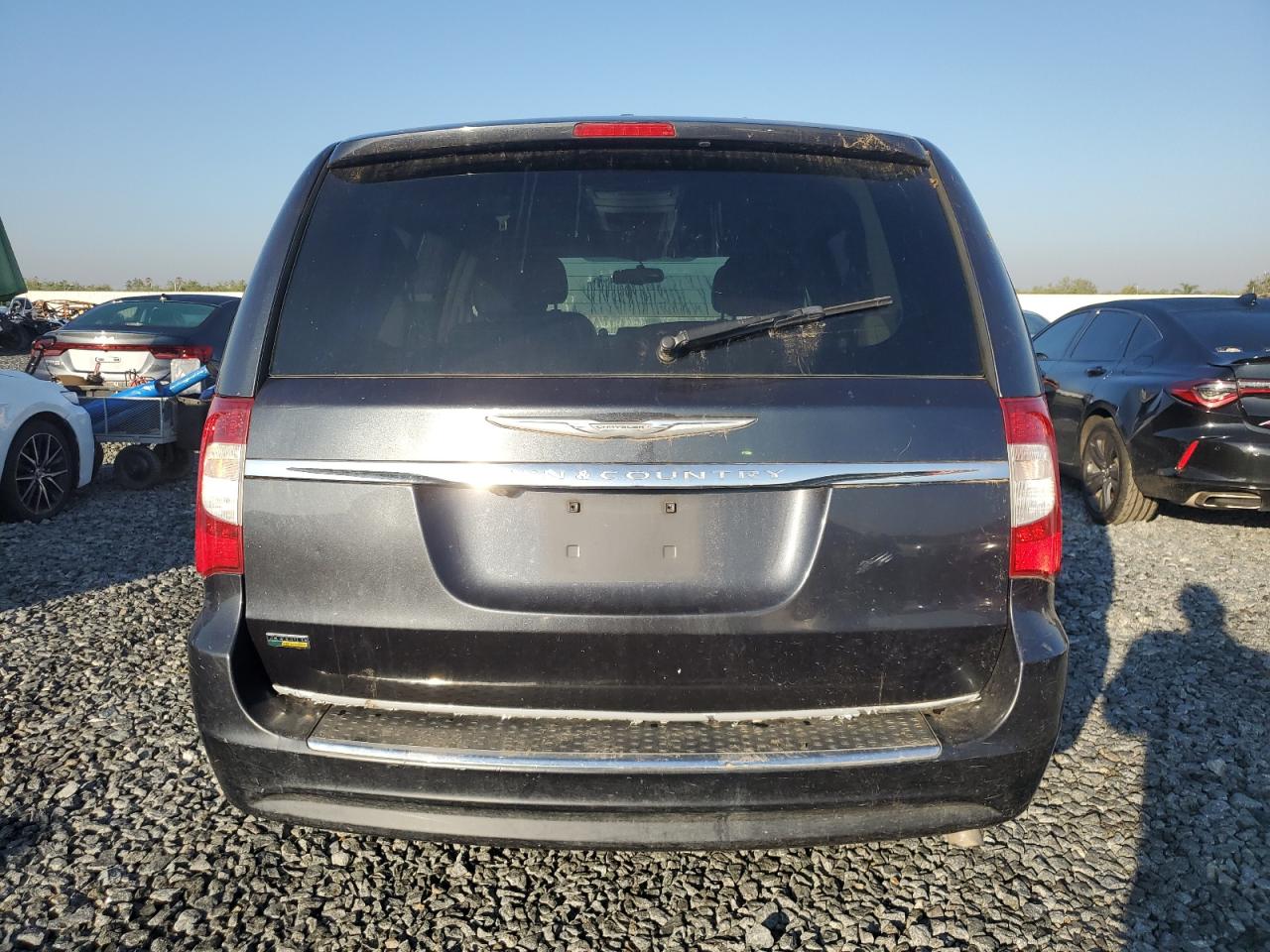 2014 Chrysler Town & Country Touring Gray vin: 2C4RC1BG7ER448439