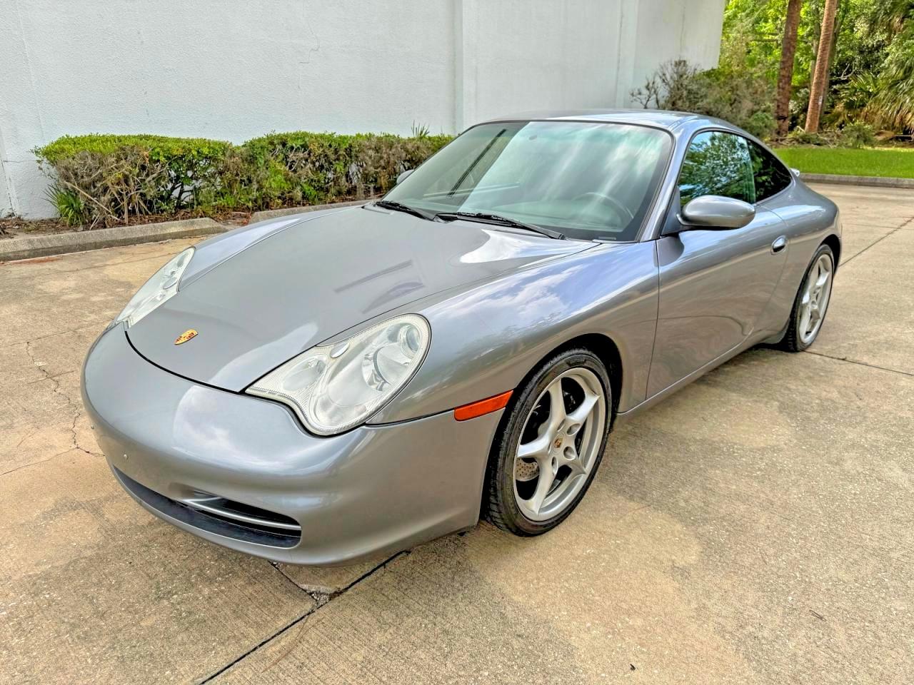 2002 Porsche 911 Carrera 2 Gray vin: WP0AA29972S623010