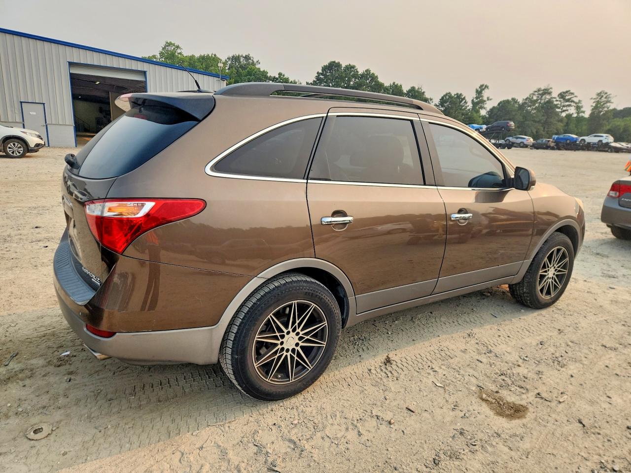 2011 Hyundai Veracruz Limited Коричневый vin: KM8NU4CCXBU141916