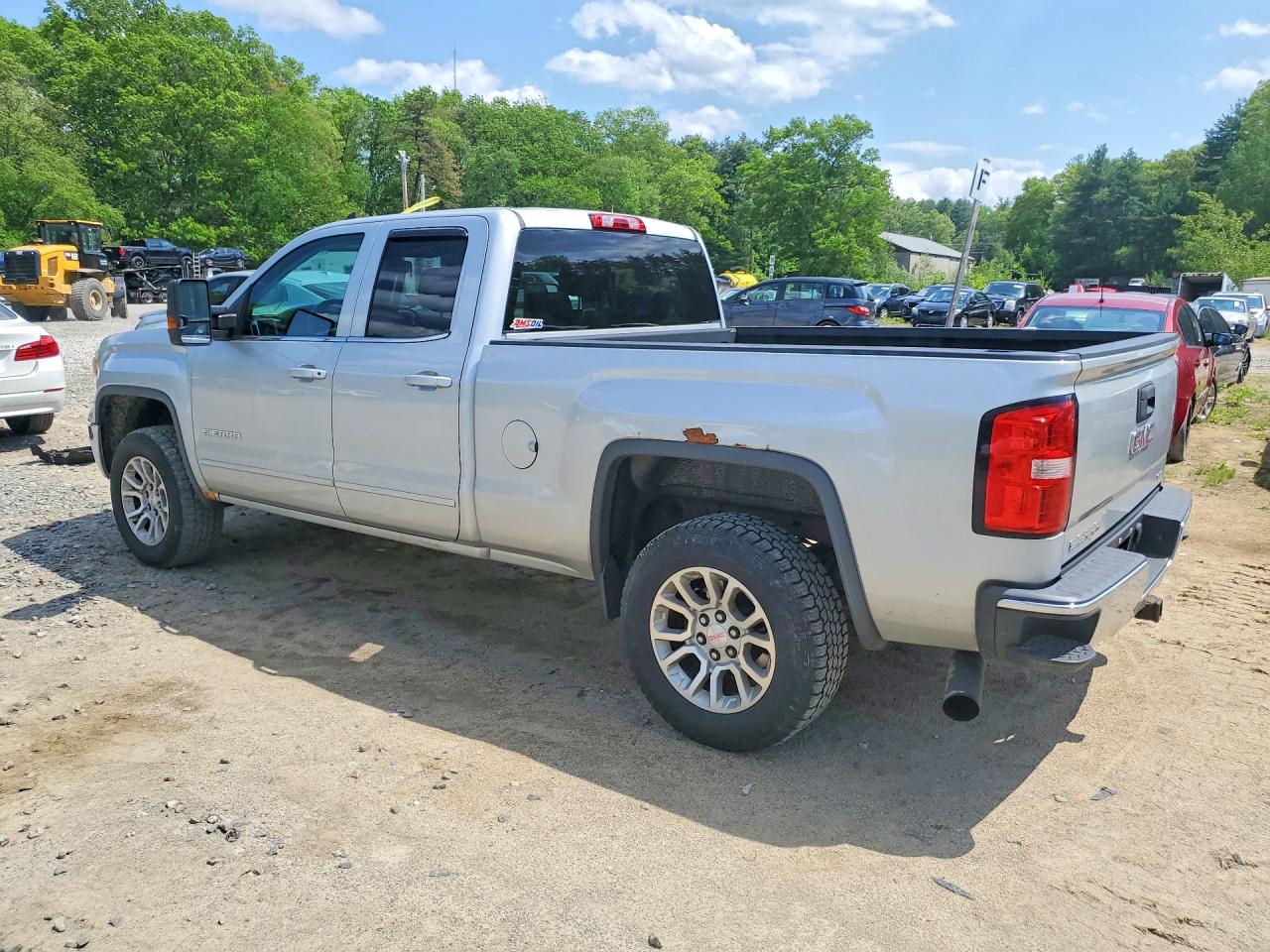2015 Gmc Sierra K1500 Sle Silver vin: 1GTV2UEC7FZ221304
