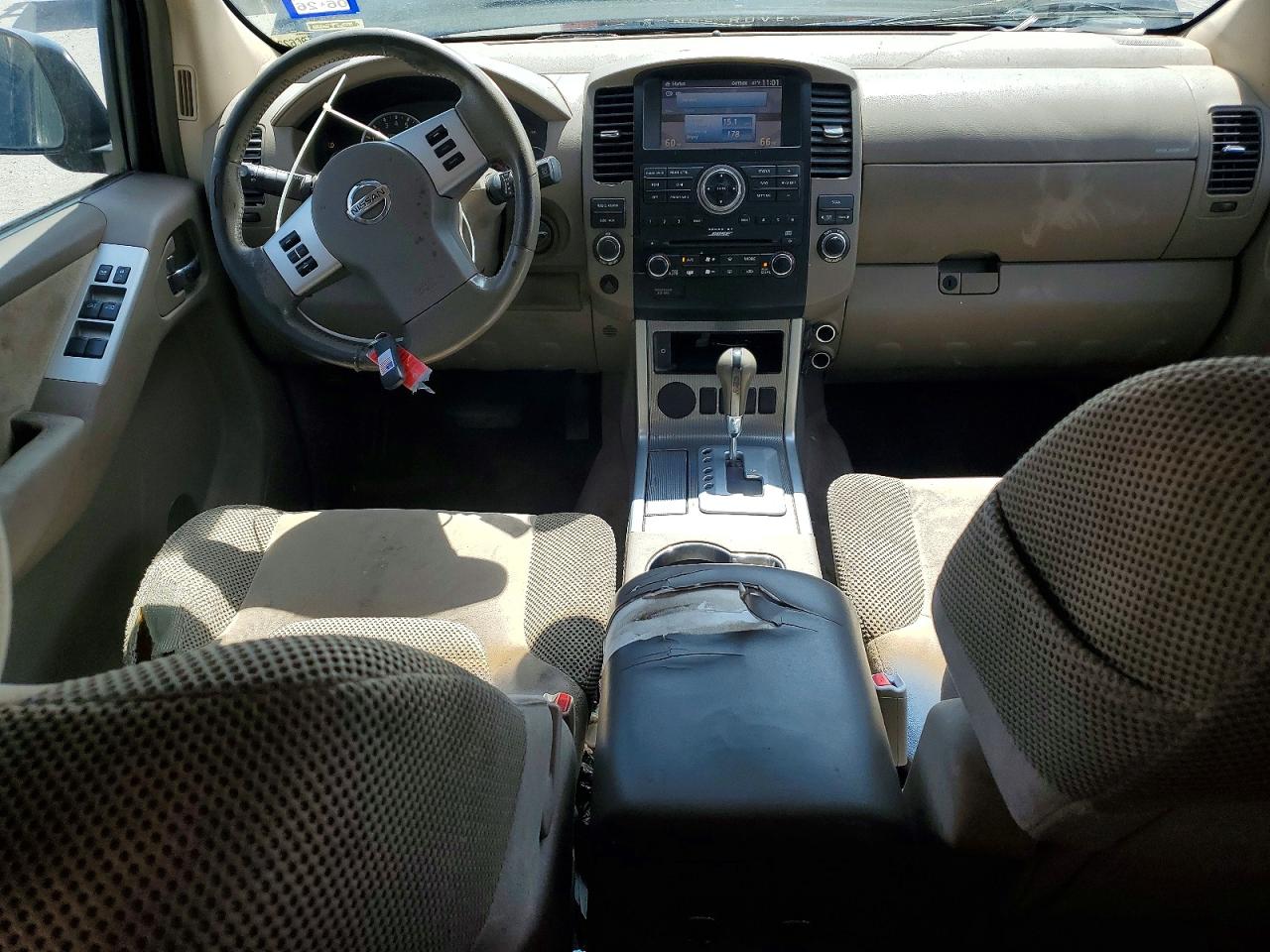 2008 Nissan Pathfinder S Black vin: 5N1AR18U68C623958