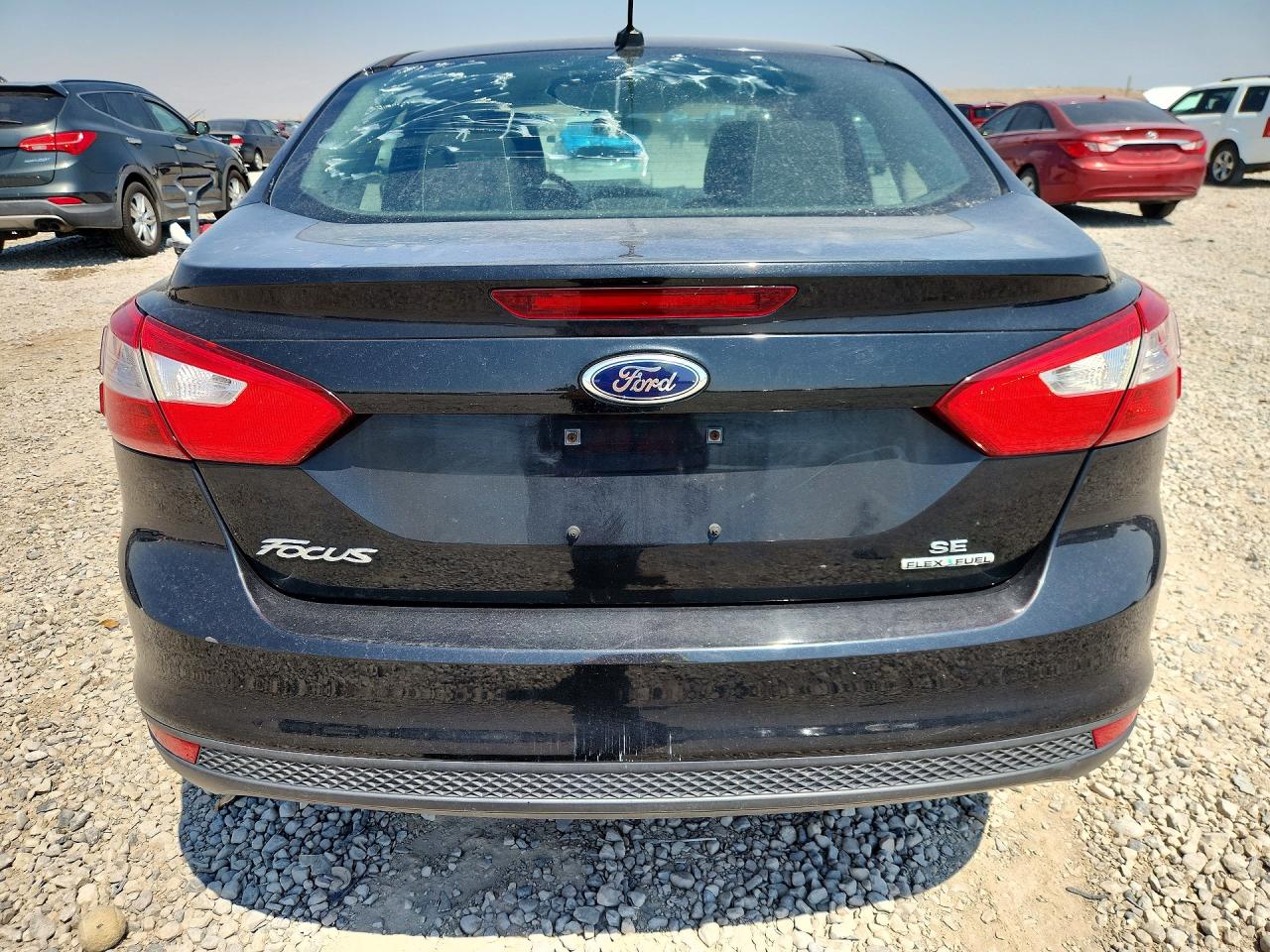 2013 Ford Focus Se Black vin: 1FADP3F2XDL212938