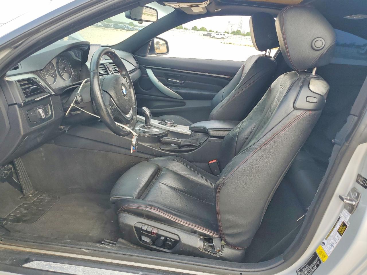 2014 Bmw 428 I Silver vin: WBA3N3C57EF711056
