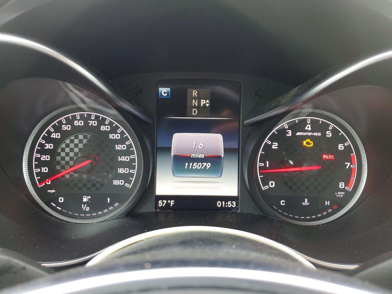 2018 Mercedes-benz C 43 4matic Amg White vin: 55SWF6EB4JU247044
