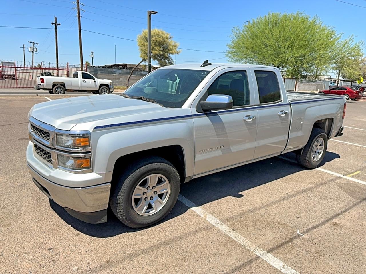 2015 Chevrolet Silverado C1500 Silver vin: 1GCRCPEH7FZ379699