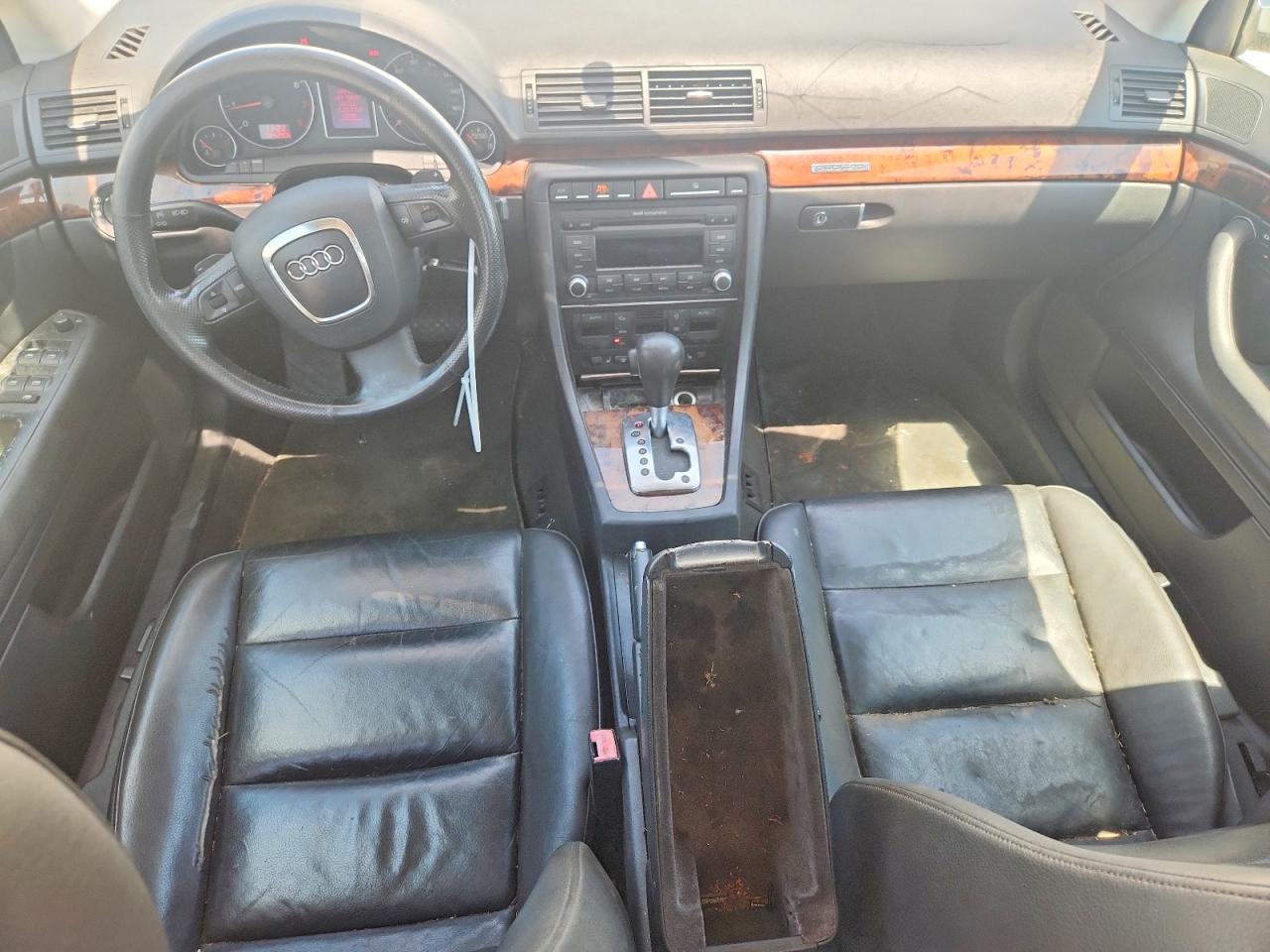 2007 Audi A4 3.2 Quattro Silver vin: WAUDH78E67A132815