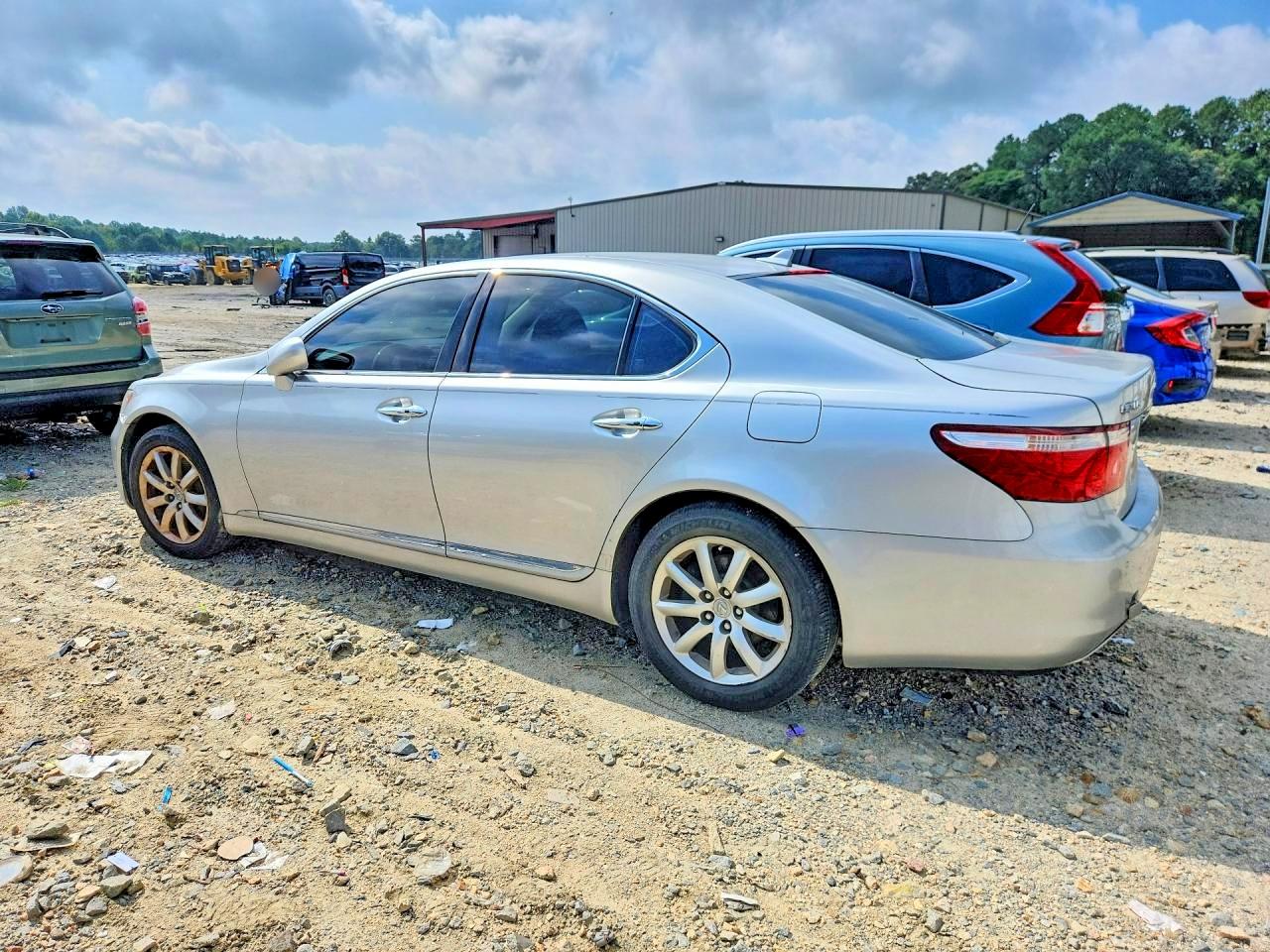2007 Lexus Ls 460 Gray vin: JTHBL46F975050796
