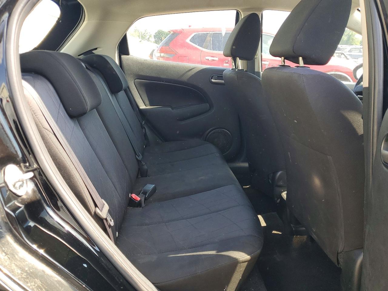 2011 Mazda Mazda2 Black vin: JM1DE1HYXB0124198