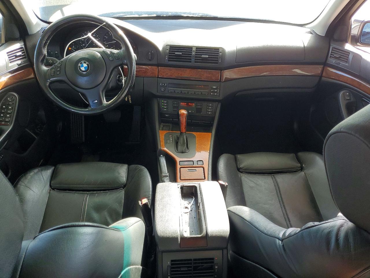2003 Bmw 530 I Automatic Blue vin: WBADT634X3CK35936