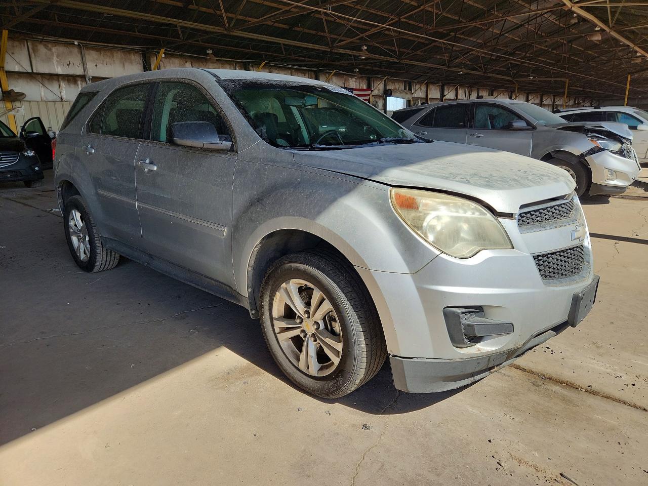 2011 Chevrolet Equinox Ls Silver vin: 2GNALBEC4B1286346