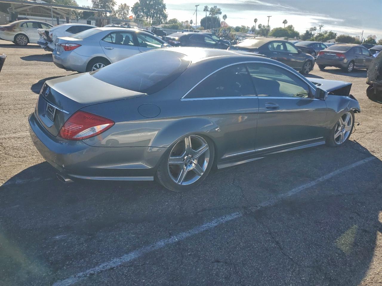 2010 Mercedes-benz Cl 550 4matic Gray vin: WDDEJ8GB8AA023634