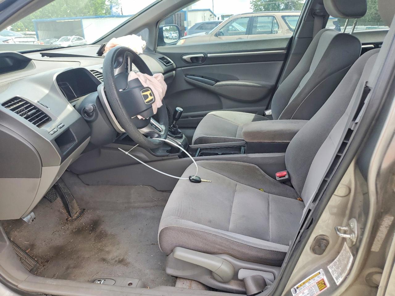 2008 Honda Civic Ex Silver vin: 1HGFA15828L024629