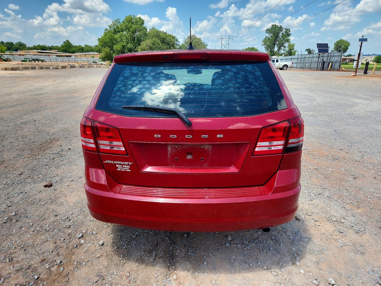 2015 Dodge Journey Se Red vin: 3C4PDCAB1FT587941