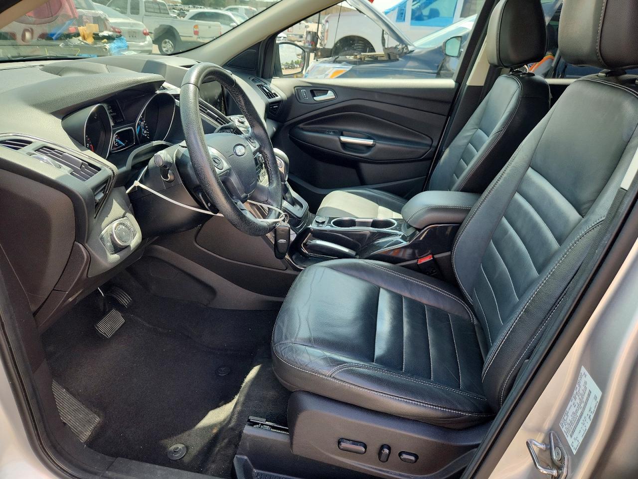2015 Ford Escape Titanium Silver vin: 1FMCU0JX0FUB93616
