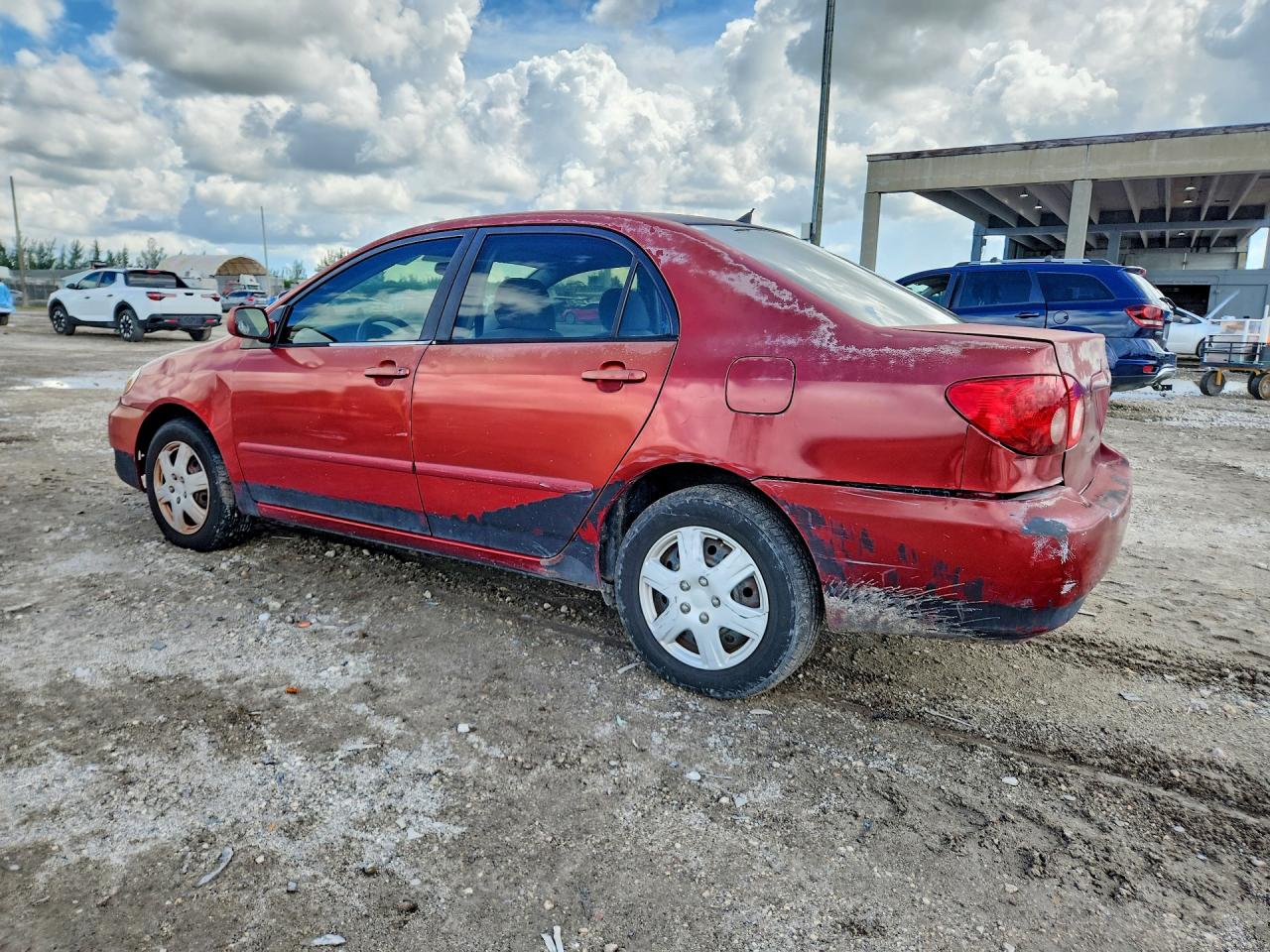 2006 Toyota Corolla Le Red vin: 2T1BR30E76C661115