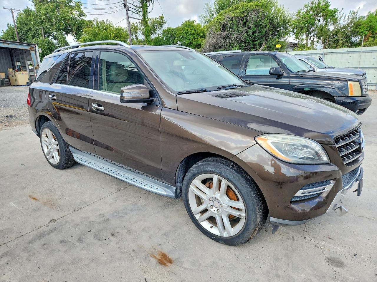 2015 Mercedes-benz Ml 250 Bluetec Tan vin: 4JGDA0EB7FA535303