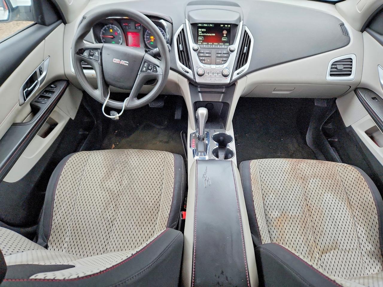 2015 Gmc Terrain Sle White vin: 2GKALMEK1F6254463