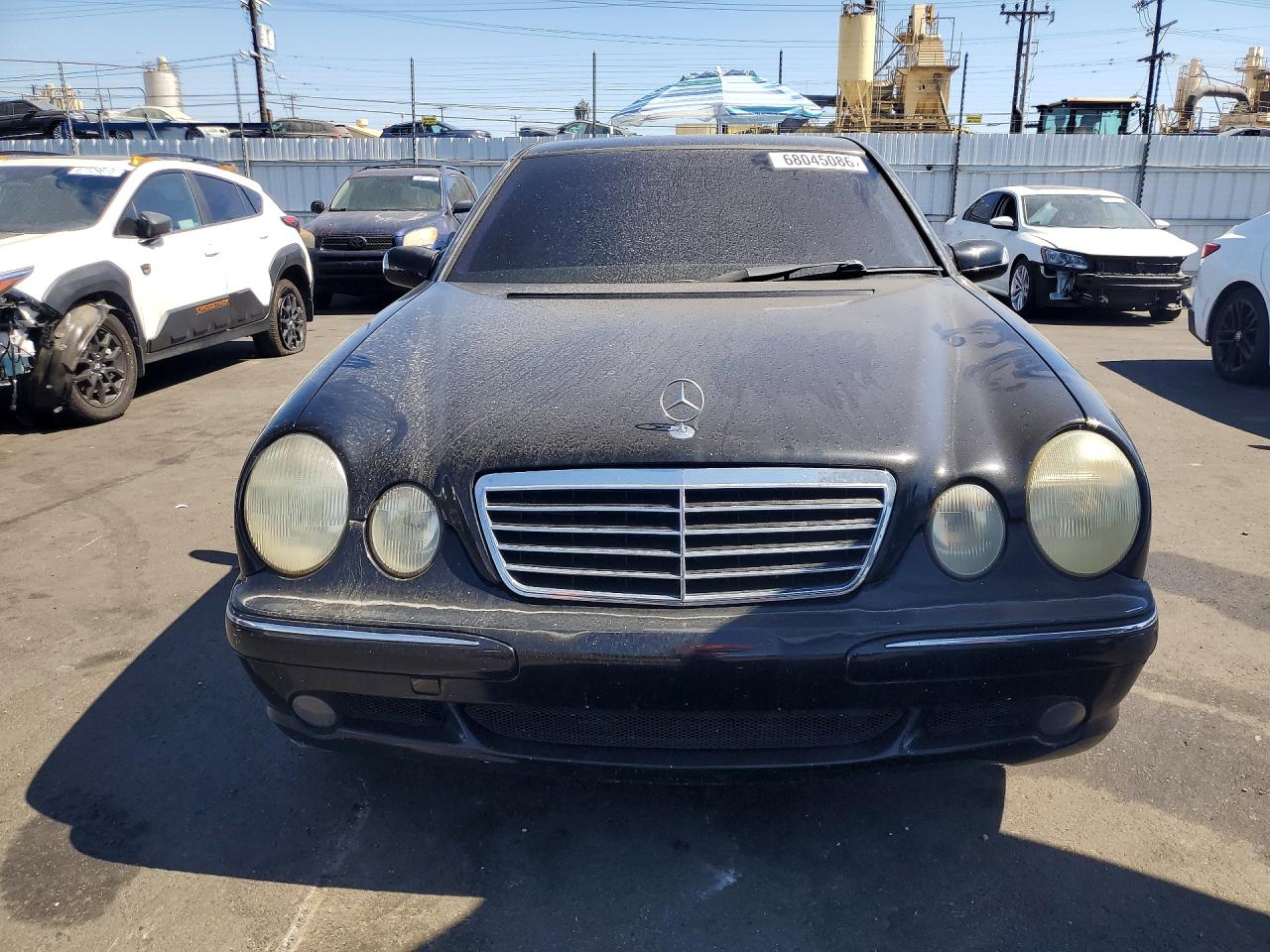 2002 Mercedes-benz E 430 Black vin: WDBJF70J12B406783
