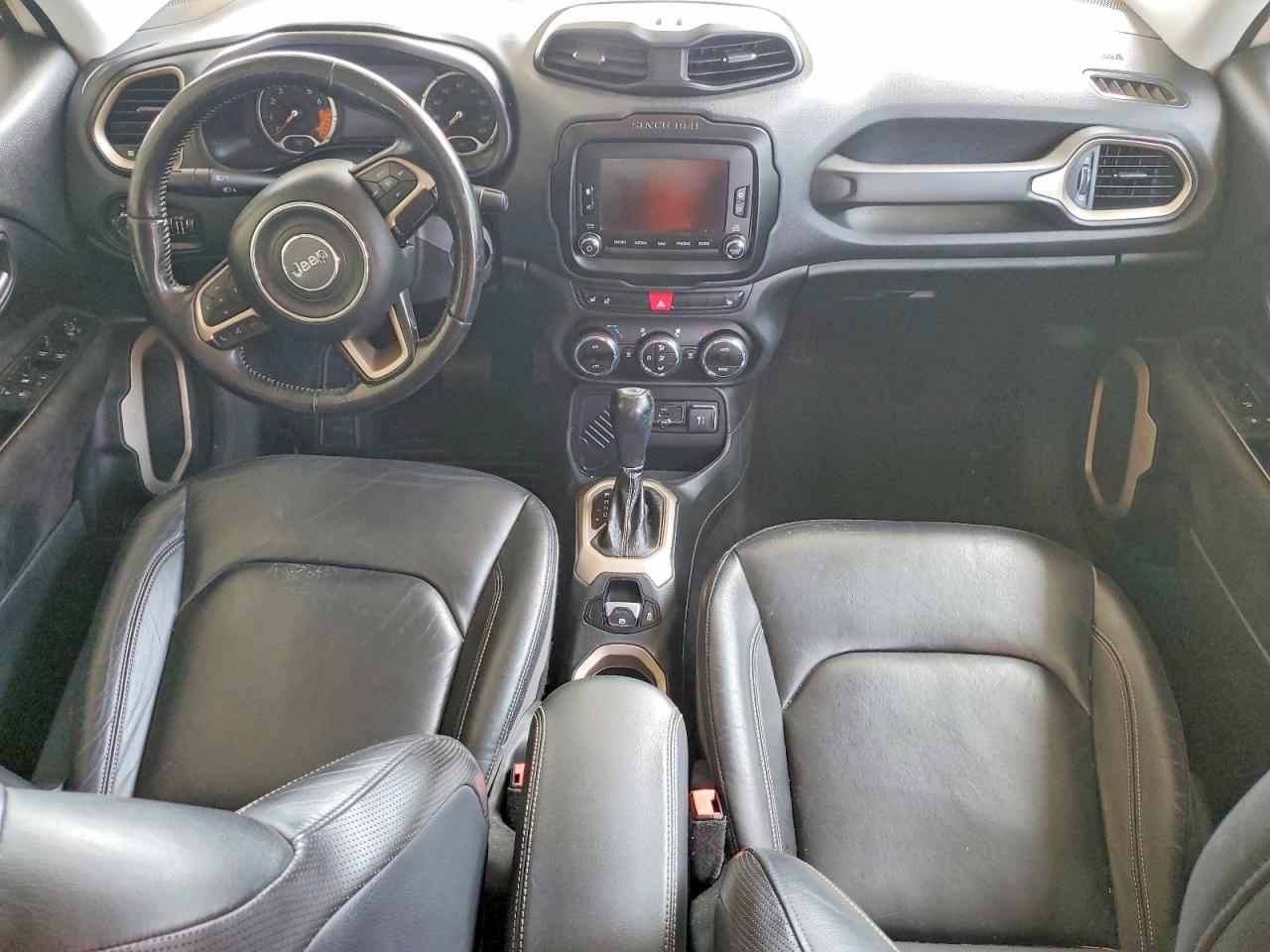 2015 Jeep Renegade Limited White vin: ZACCJADT1FPB31574