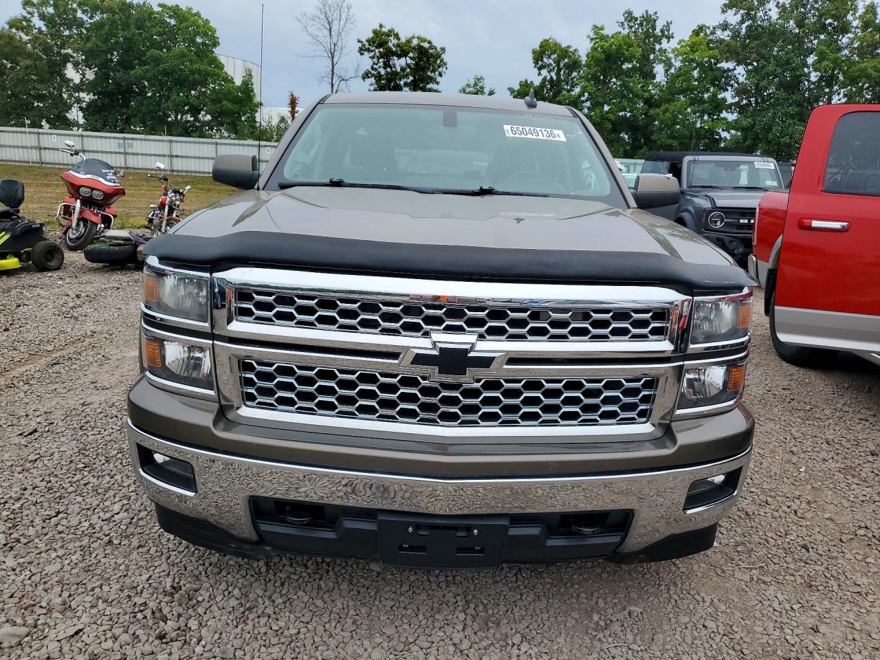 2015 Chevrolet Silverado K1500 Lt Brown vin: 1GCVKREC0FZ323430
