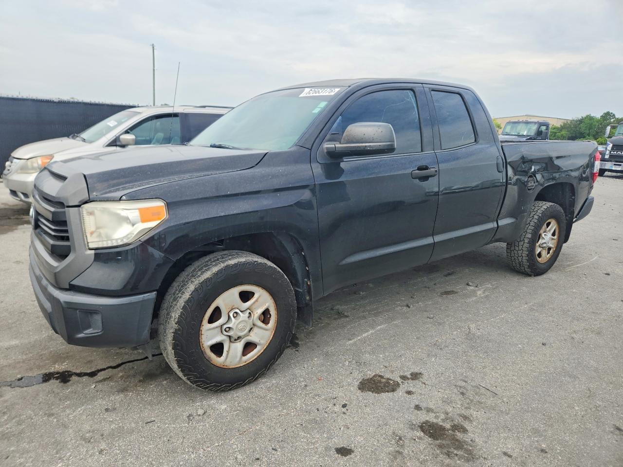 2015 Toyota Tundra Sr Black vin: 5TFRM5F18FX085517