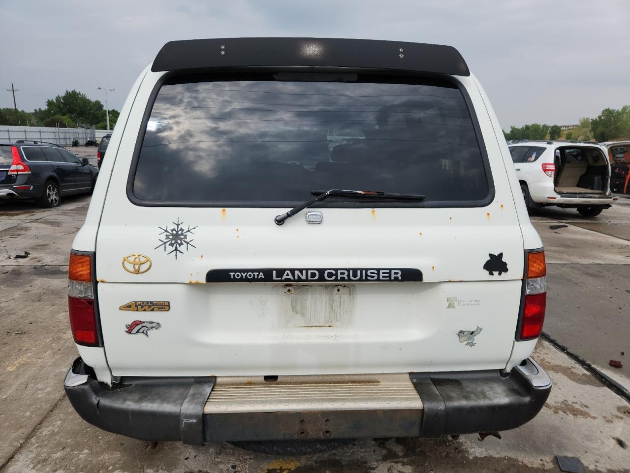 1994 Toyota Land Cruiser Dj81   White vin: JT3DJ81W3R0088365