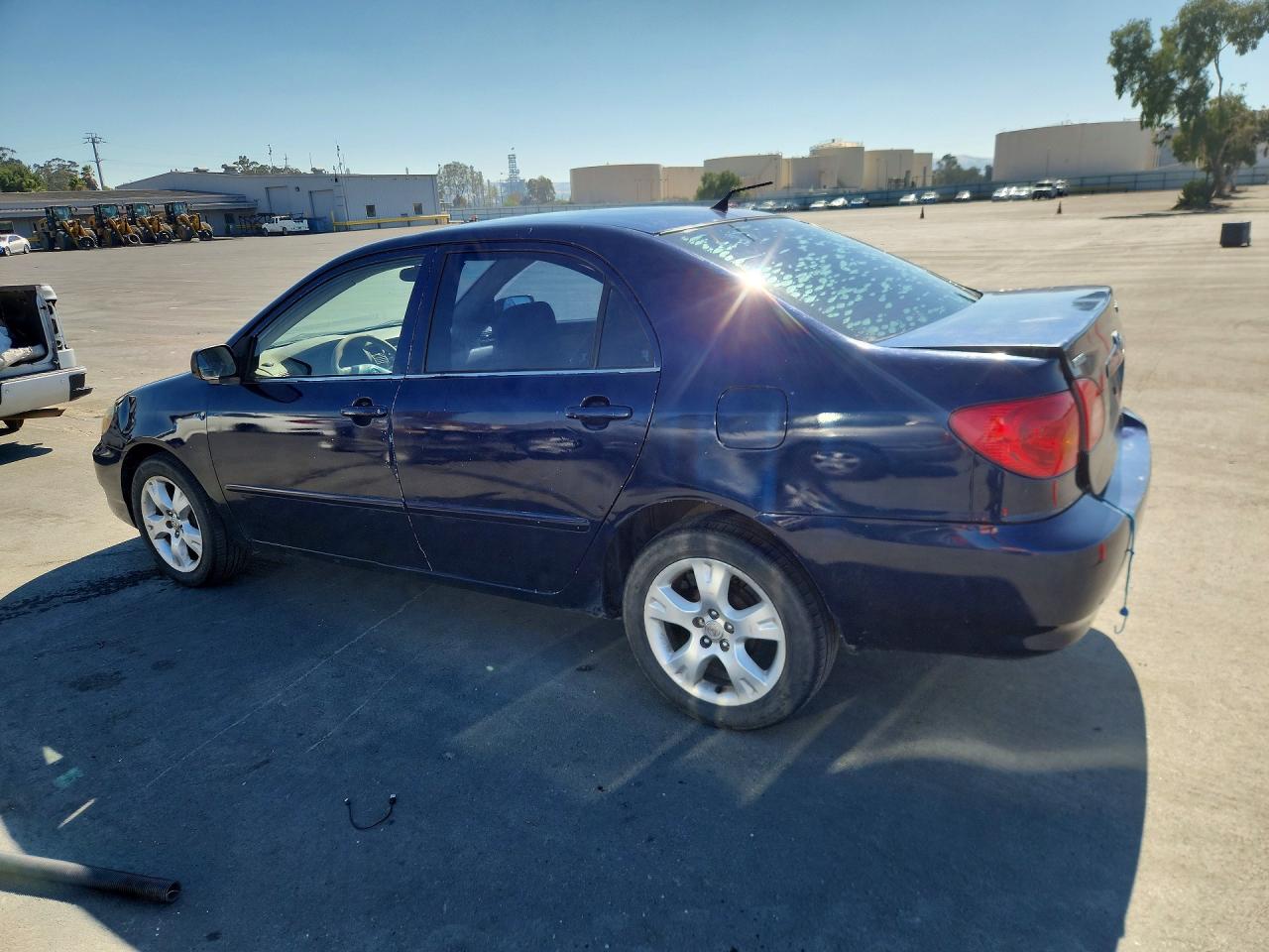 2007 Toyota Corolla Le Blue vin: 1NXBR32E27Z931218