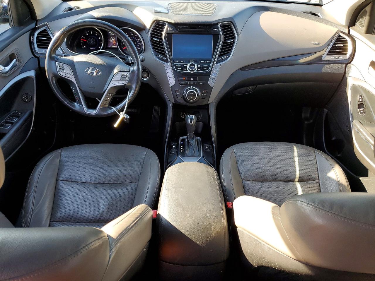 2015 Hyundai Santa Fe Gls Black vin: KM8SR4HF8FU105428