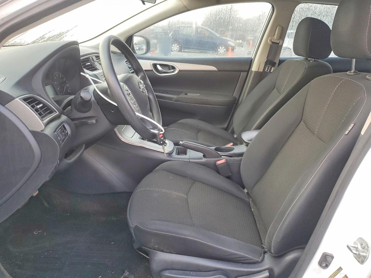 2015 Nissan Sentra S White vin: 3N1AB7AP2FY321669