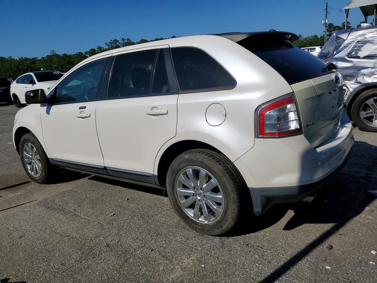 2010 Ford Edge Sel White vin: 2FMDK3JC7ABA12700
