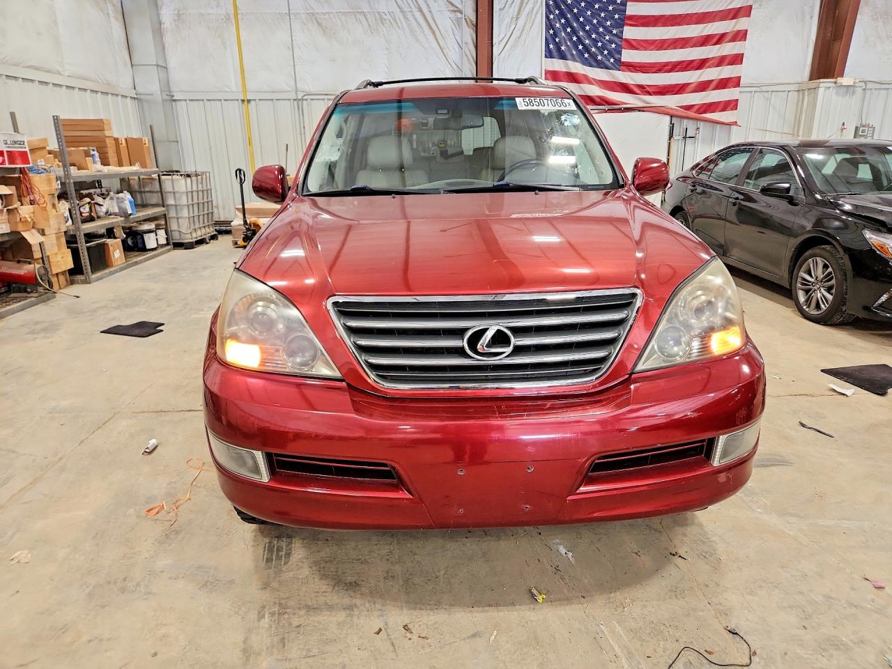 2008 Lexus Gx 470 Red vin: JTJBT20X480168788