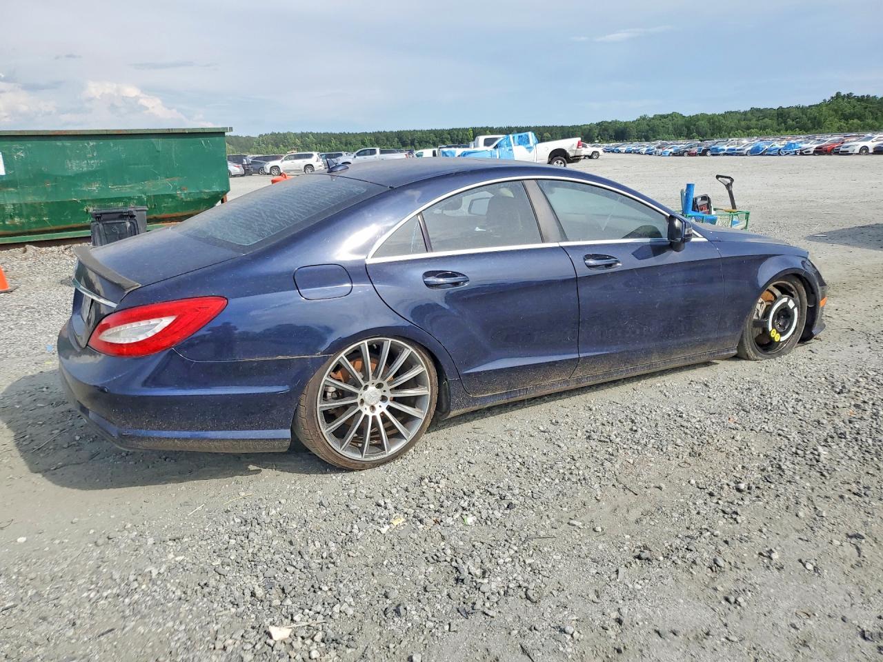 2013 Mercedes-benz Cls 550 Синий vin: WDDLJ7DB0DA083241