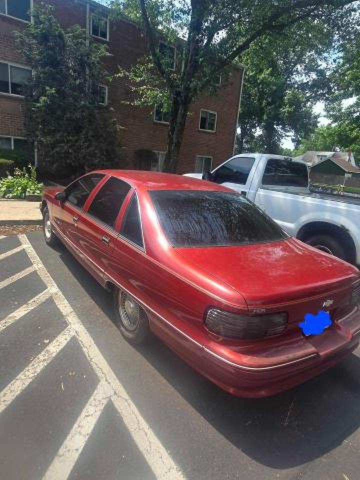 1992 Chevrolet Caprice Classic Ltz Красный vin: 1G1BN53E9NW114655