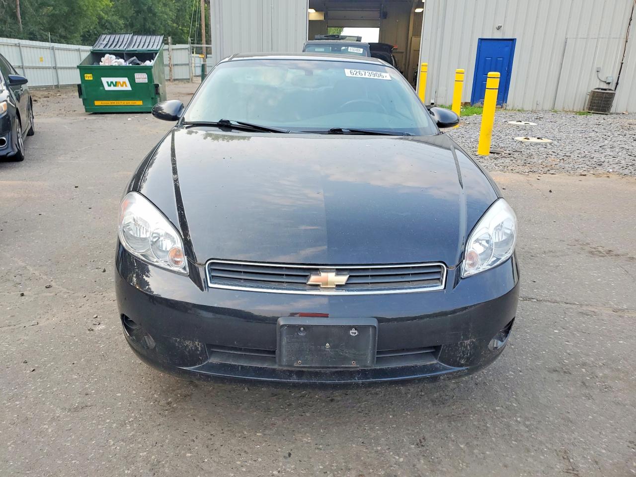 2007 Chevrolet Monte Carlo Lt Black vin: 2G1WK16K279111130