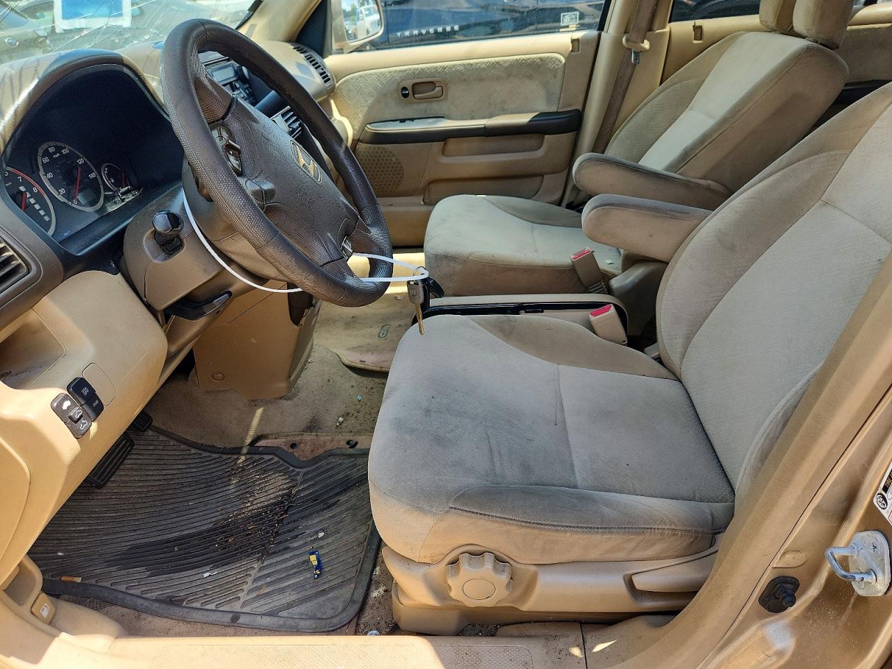 2005 Honda Cr-v Ex Gold vin: SHSRD78805U309094