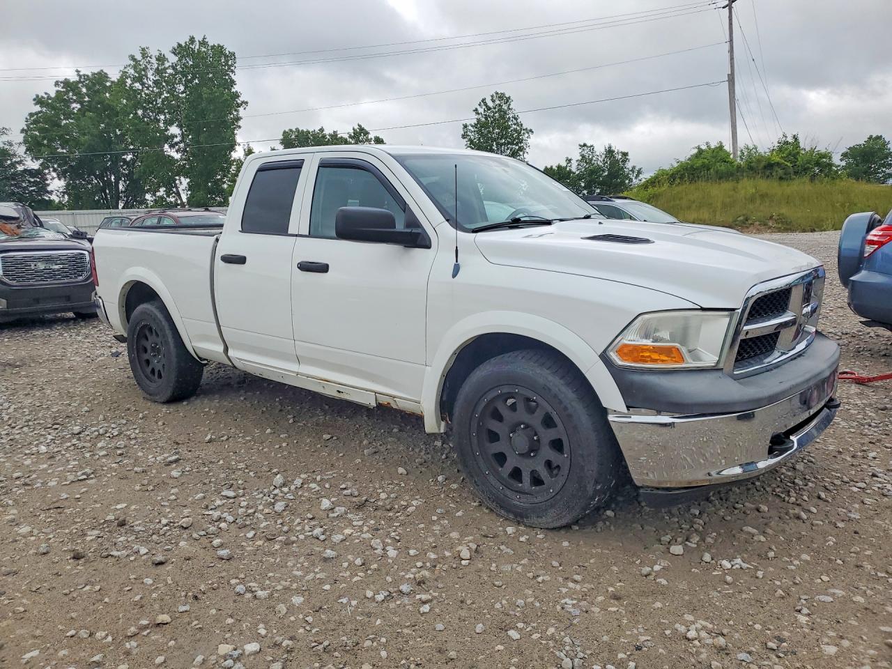 2011 Dodge Ram 1500 White vin: 1D7RV1GP6BS686236