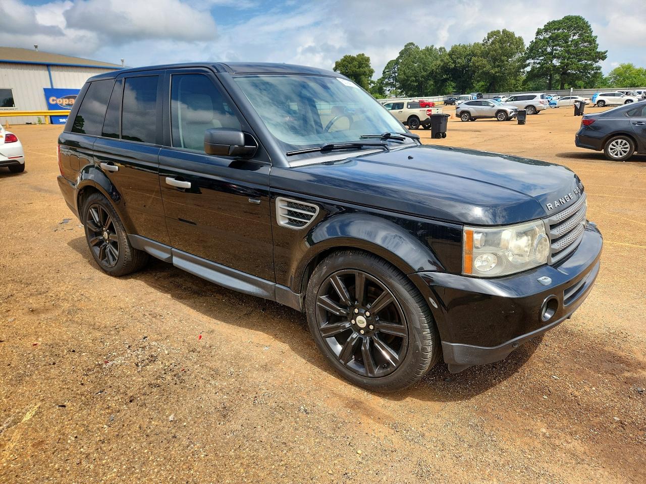 2008 Land Rover Range Rover Sport Hse Черный vin: SALSK25458A152607