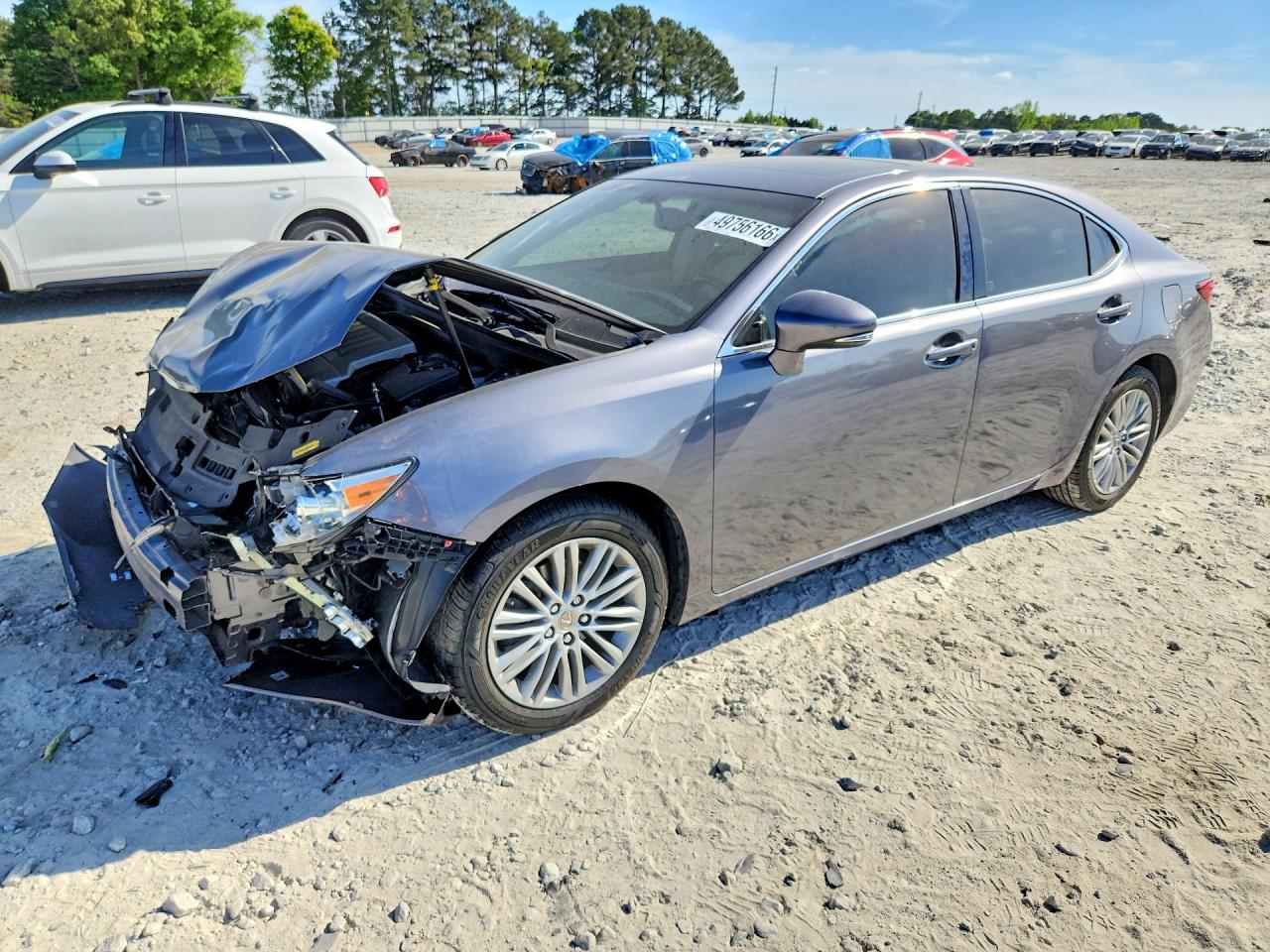 2015 Lexus Es 350 Gray vin: JTHBK1GGXF2159163