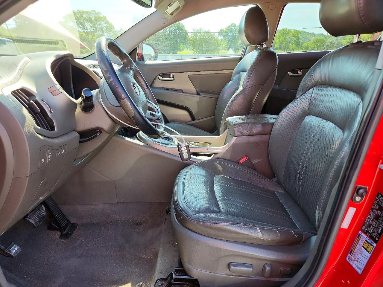 2011 Kia Sportage Ex Red vin: KNDPC3A21B7072195